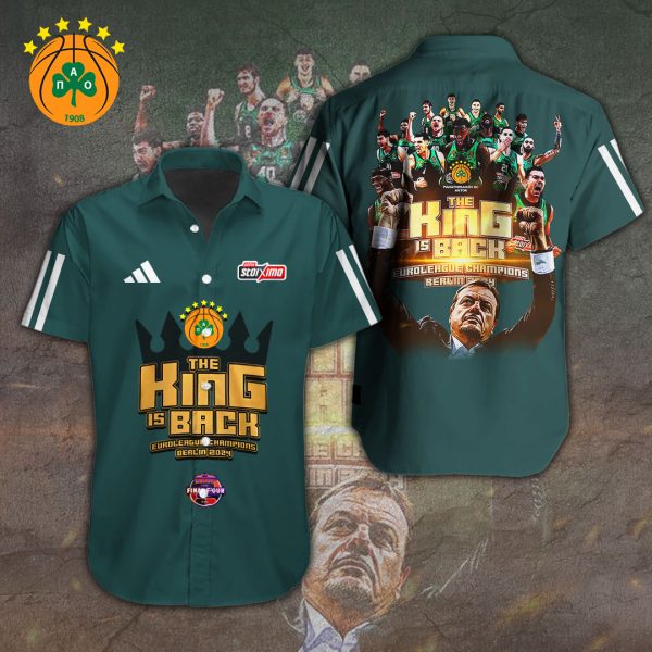 Panathinaikos B.C. Short Sleeve Dress Shirt – TANTN 6718.1