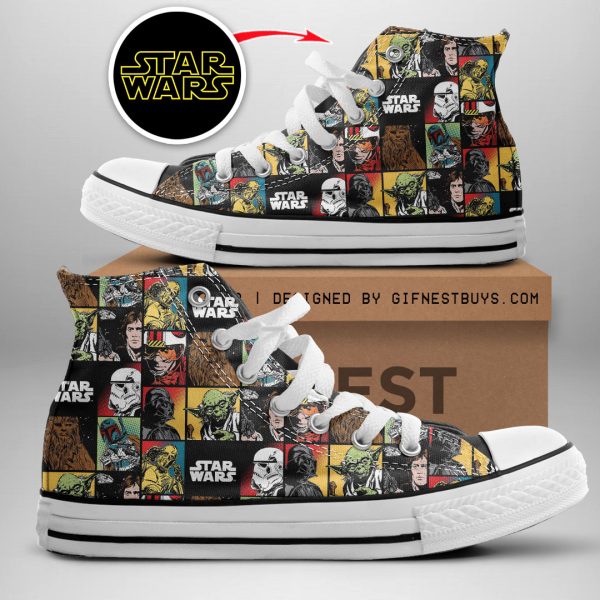 Star Wars High Top Canvas Shoes - GNE 449