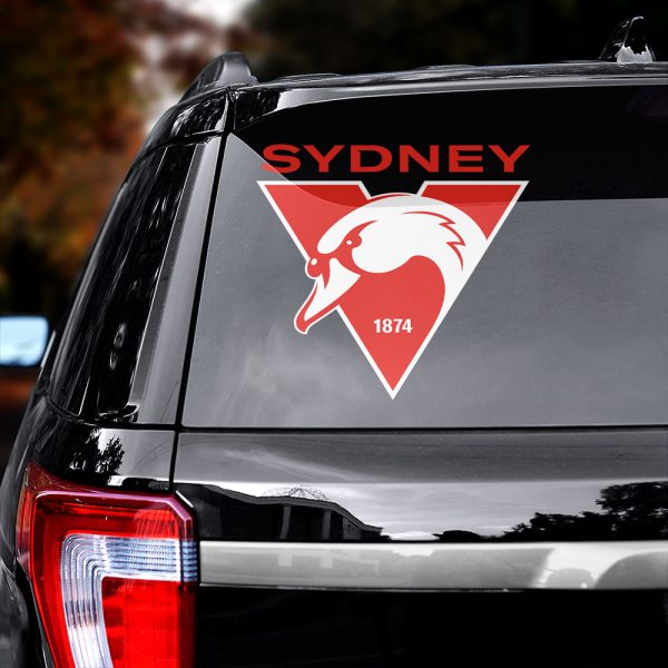 Sydney Swans 3D Decal - HUANNM 5025