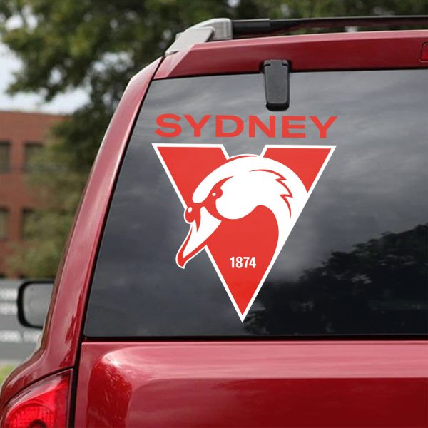 Sydney Swans 3D Decal - HUANNM 5025