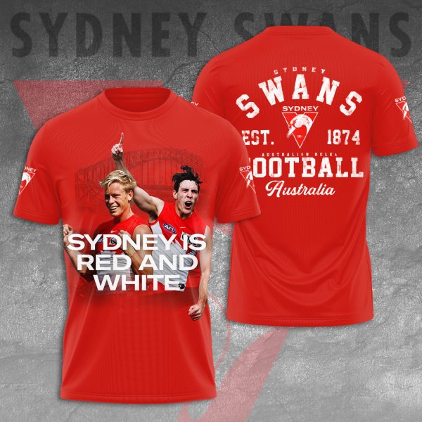 Sydney Swans 3D Apparel - VANDH 2825