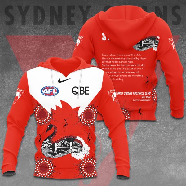 Sydney Swans 3D Apparel - VANDH 2839