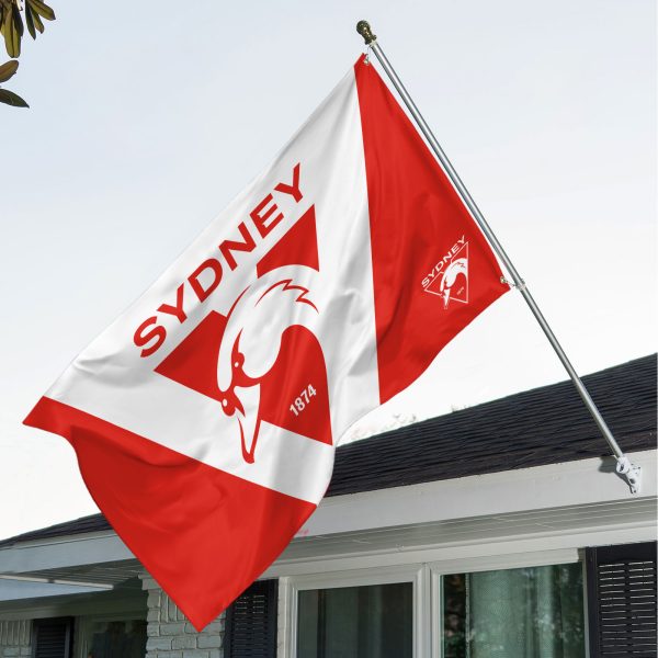 Sydney Swans 3D House Flag - VANDH 2846