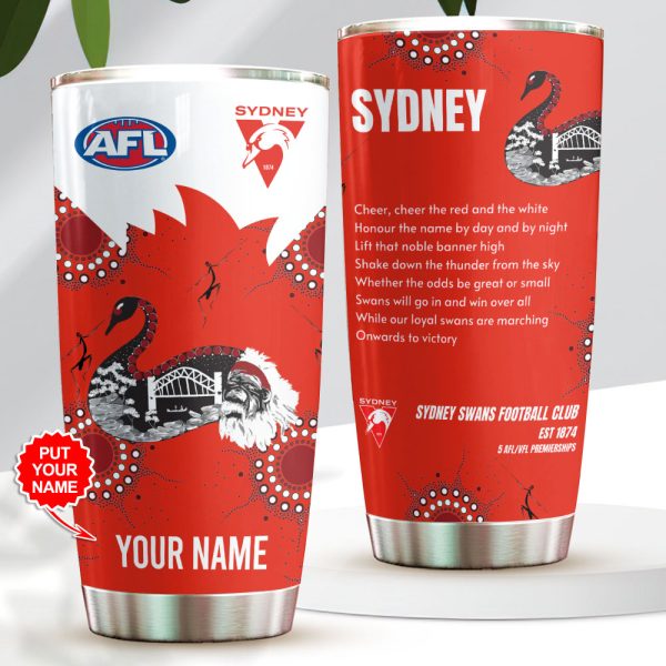 Personalized Sydney Swans Tumbler Cup – VANDH 2828