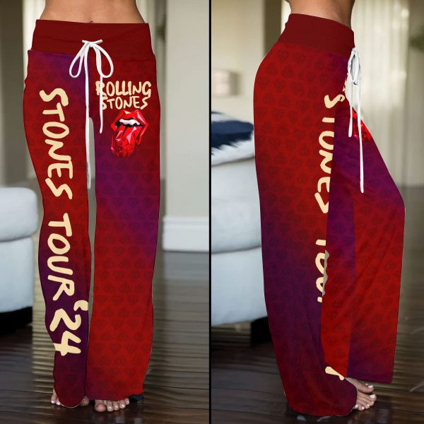 The Rolling Stones High-Waisted Straight-Leg Trousers - MAITM 6853