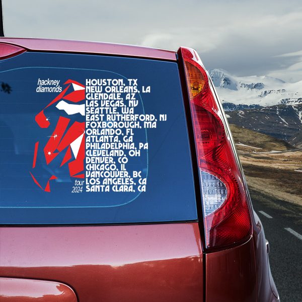 The Rolling Stones 3D Decal - TANTN 6173