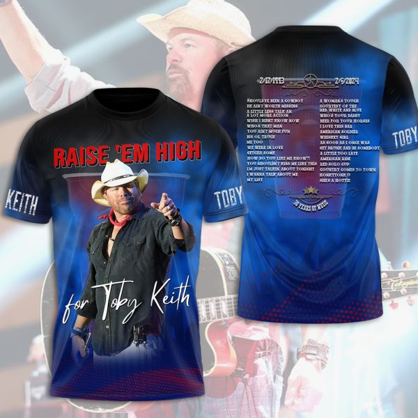 Toby Keith 3D Apparel - MAITM 6781