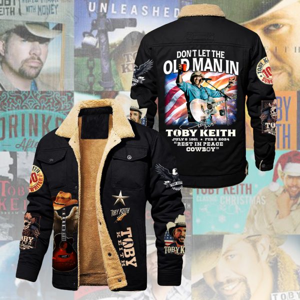 Toby Keith 2D Winter Fleece Jacket - HUANNM 4551