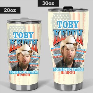 Toby Keith Tumbler Cup - HUANNM 5103