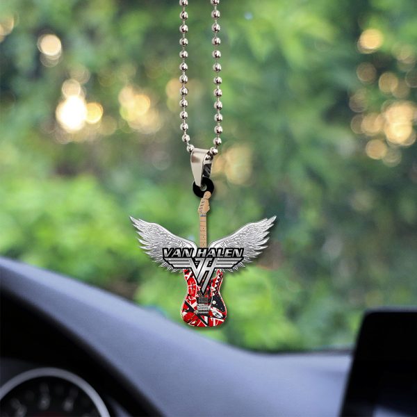 Van Halen Custom Shape 2-sided Acrylic Car Ornament - TANTN 6437