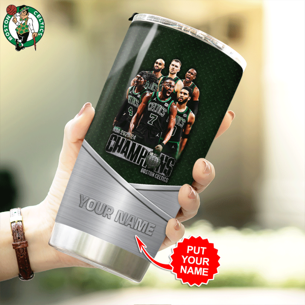 Personalized Boston Celtics Tumbler Cup - HOATT 5233