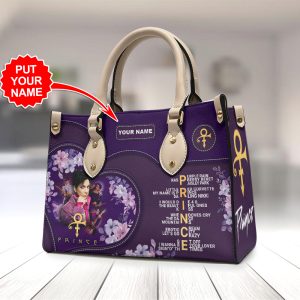 Personalized Prince Leather HandBag - HOATT 5161
