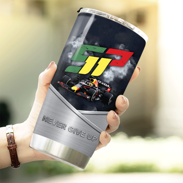 Personalized Red Bull Racing F1 x Sergio Pérez Tumbler Cup - HOATT 5143