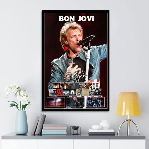 Bon Jovi Canvas - MAITM 6973