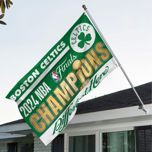 Boston Celtics 3D House Flag - MAITM 7075