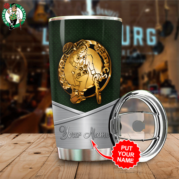Personalized Boston Celtics Tumbler Cup - HOATT 5261