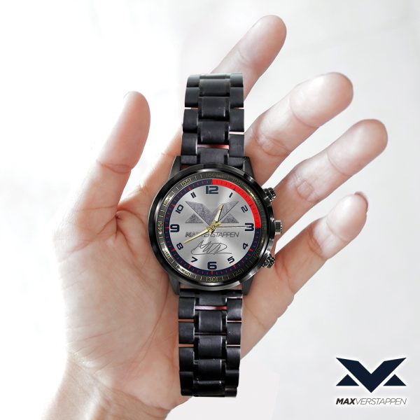 Red Bull Racing F1 MV1 Black Stainless Steel Watch - HOATT 5133