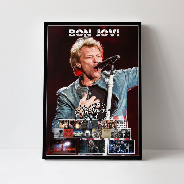 Bon Jovi Canvas - MAITM 6973