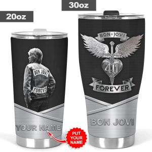 Personalized Bon Jovi Tumbler Cup - HOATT 5253