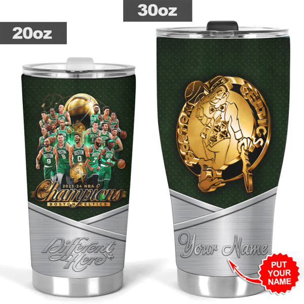 Personalized Boston Celtics Tumbler Cup - HOATT 5261