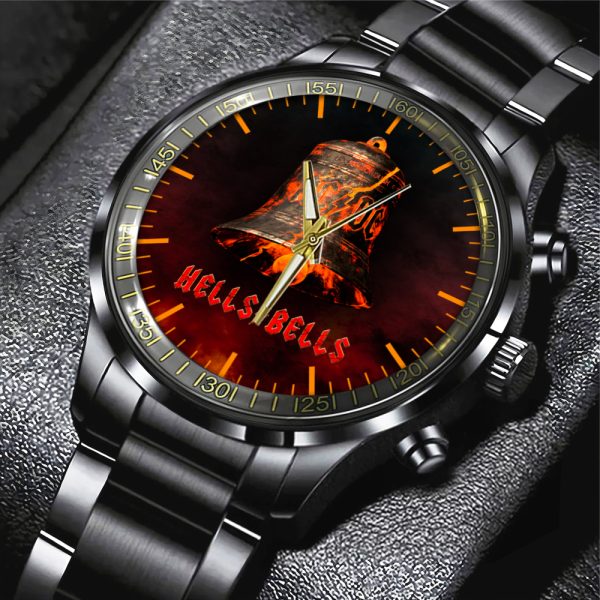 Rock Music Black Stainless Steel Watch - HUANNM 5301