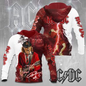 Rock Music X Angus Young 3D Apparel - MAITM 6951