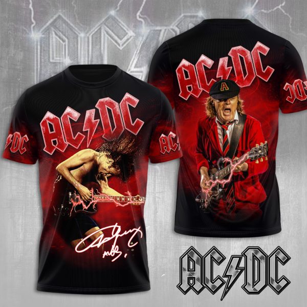 Rock Music X Angus Young 3D Apparel - MAITM 6952