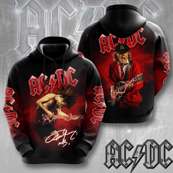 Rock Music X Angus Young 3D Apparel - MAITM 6952