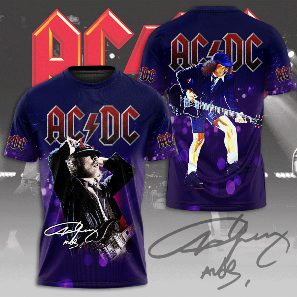 Rock Music X Angus Young 3D Apparel - MAITM 7095