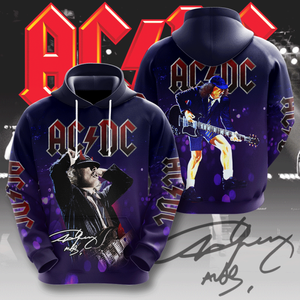Rock Music X Angus Young 3D Apparel - MAITM 7095