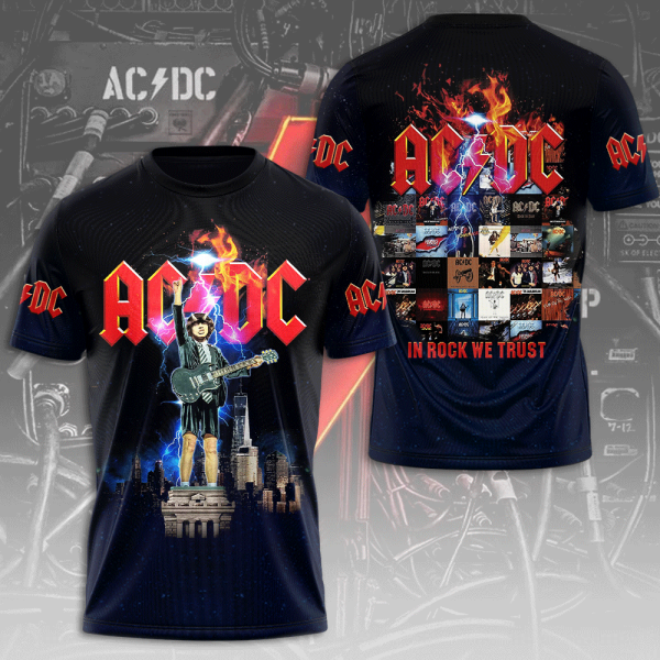 Rock Music X Angus Young 3D Apparel - MAITM 7096