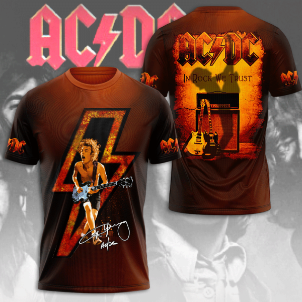 Rock Music X Angus Young 3D Apparel - MAITM 7198