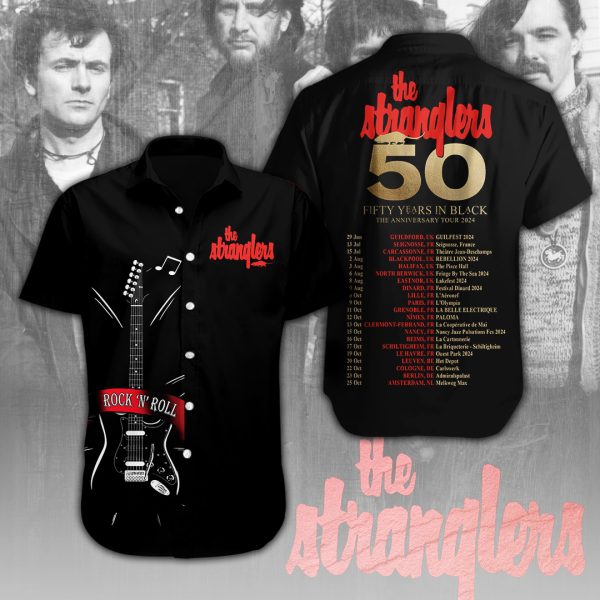 The Stranglers Short Sleeve Dress Shirt – ANHNV 4694