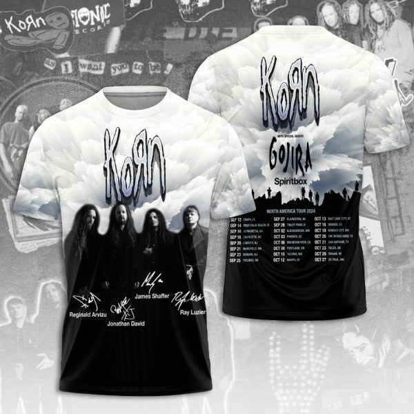 Korn Band 3D Apparel - ANHNV 4703