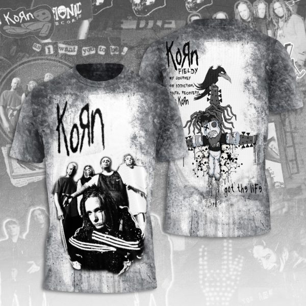 Korn Band 3D Apparel - ANHNV 4704