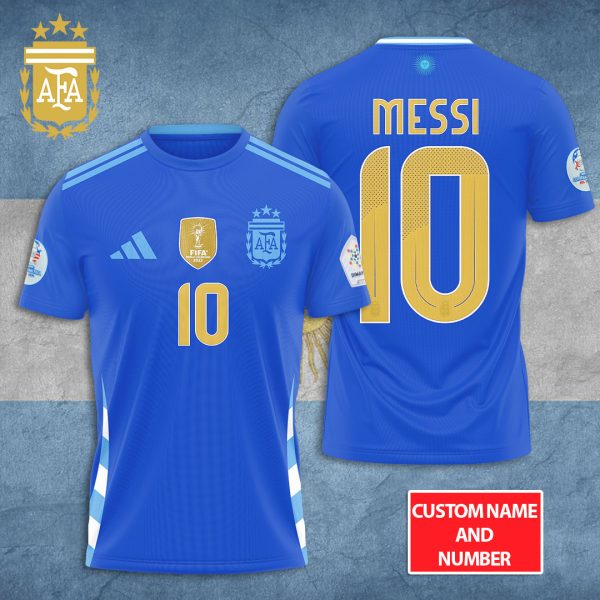 Personalized Argentina National Football Team 3D Apparel - TANTN 7054