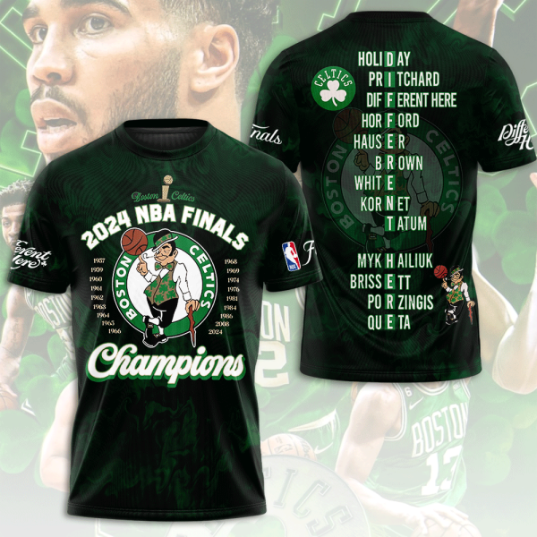 Boston Celtics 3D Apparel - MAITM 7125
