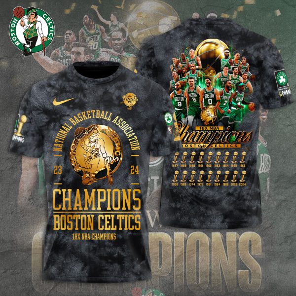 Boston Celtics 3D Apparels - TANTN 7048