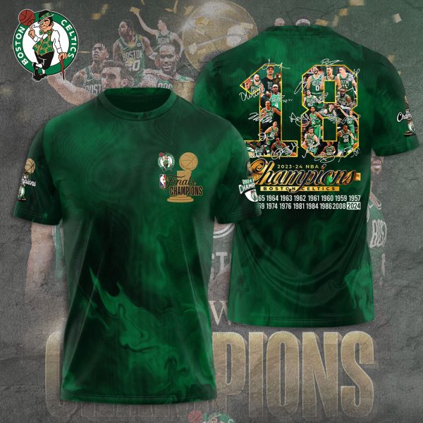 Boston Celtics 3D Apparel - TANTN 7107