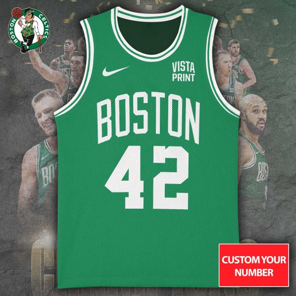 Personalized Boston Celtics Basketball Jersey - TANTN 7061