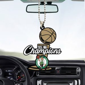 Boston Celtics Custom Shape 2-sided Acrylic Car Ornament - TANTN 7023
