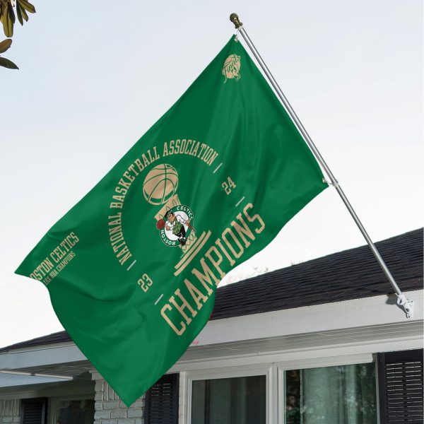 Boston Celtics 3D House Flag - TANTN 7014