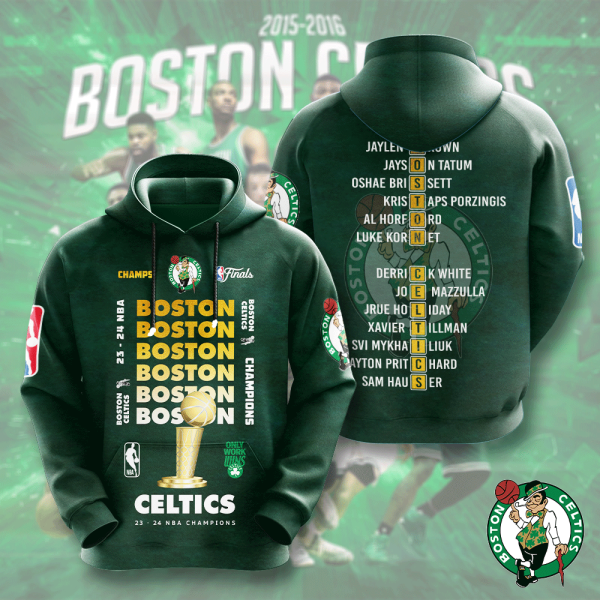Boston Celtics 3D Apparel - HOATT 5360