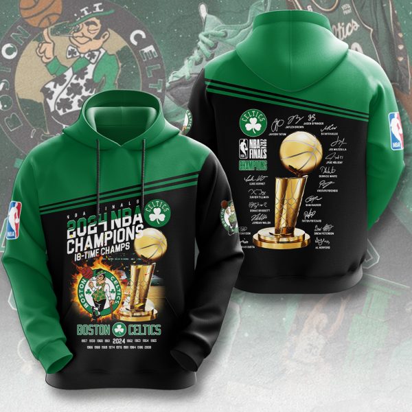 Boston Celtics 3D Apparel - HUANNM 5402