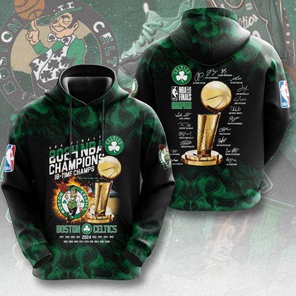 Boston Celtics 3D Apparel - HUANNM 5415