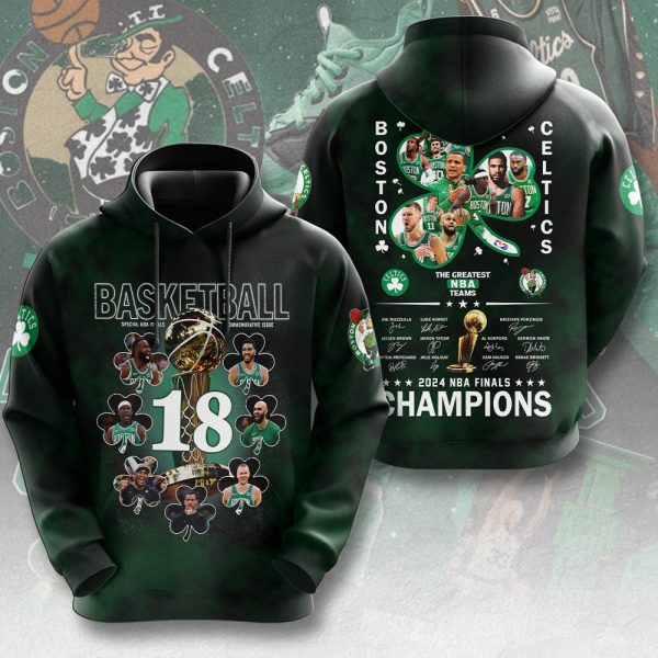 Boston Celtics 3D Apparel - HUANNM 5452