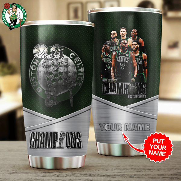 Personalized Boston Celtics Tumbler Cup - HOATT 5233