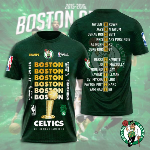 Boston Celtics 3D Apparel - HOATT 5360