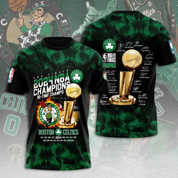 Boston Celtics 3D Apparel - HUANNM 5415