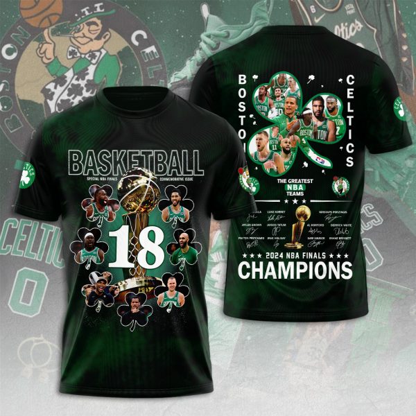 Boston Celtics 3D Apparel - HUANNM 5452